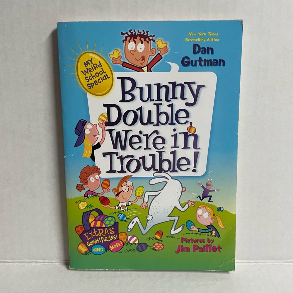♦️$3♦️ Bunny Double, We’re in Trouble! My Weird School Special Dan Gutman book